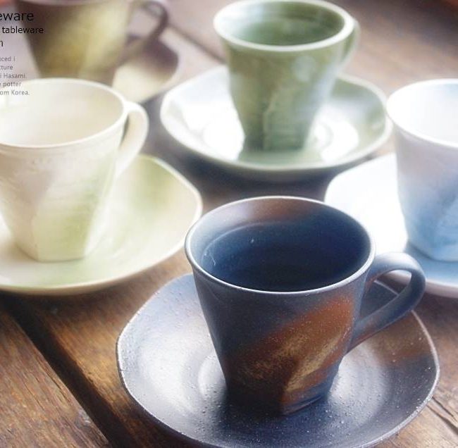 和食器 美濃焼 土物窯変 コーヒー カップソーサー 紅茶 ティー 珈琲 セット カフェ おうち ごはん 食器 うつわ 日本製 A0003054 | 食器専門店｜白いごはん器のお店  らいすぼーる