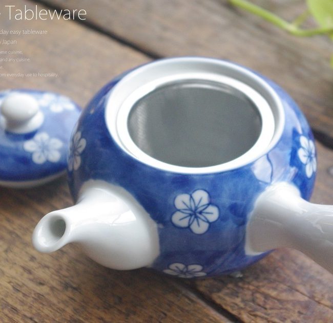 和食器 からだも喜ぶ美味しい お茶 濃梅丸 急須 ティーポット 茶漉し付 茶器 食器 緑茶 紅茶 ハーブティー おうち うつわ 陶器 S0030720  | 食器専門店｜白いごはん器のお店 らいすぼーる