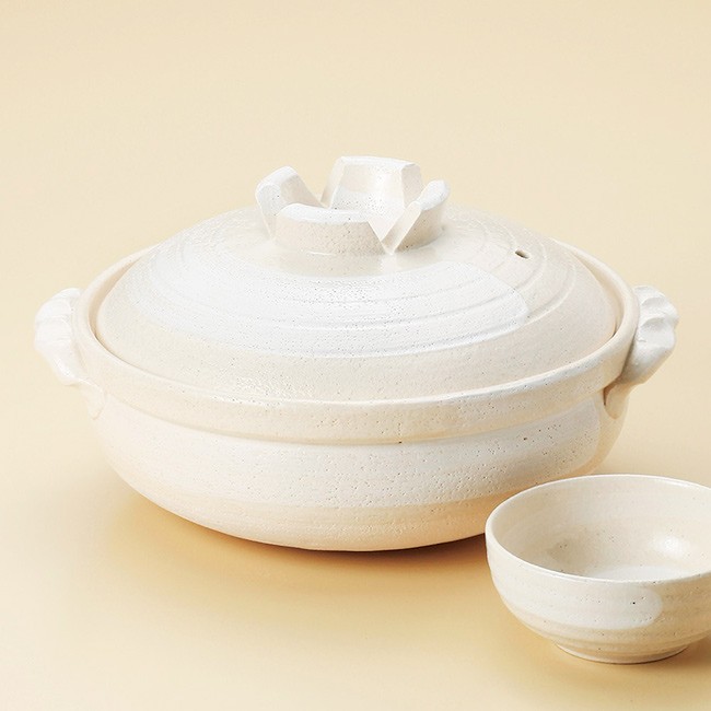 土鍋 鍋 （白）小鉢 陶器 直火 萬古焼 日本製 通販